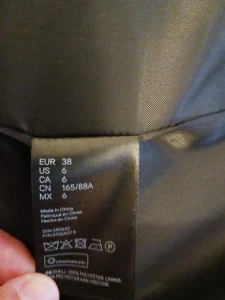 Dámske sako, h&m,38