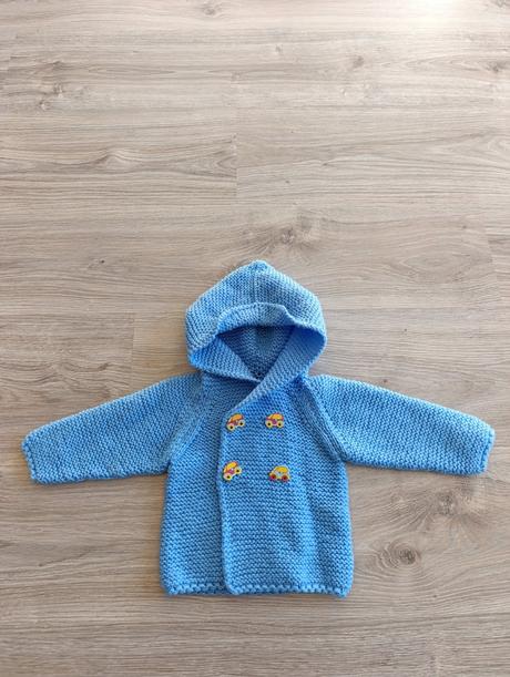 Chlapčenský pletený sveter, 62