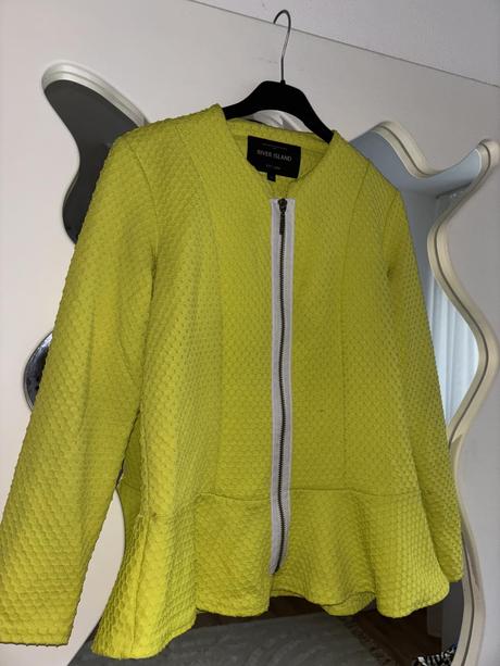 Peplum sako river island 38, river island,38