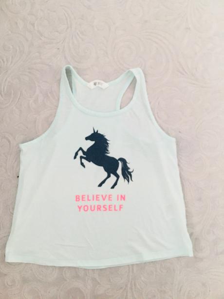 Dievcenske tricko, h&m,146