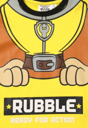 Chlapčenské dlhé pyžamo dlhé paw patrol rubble, disney,98 / 104 / 110