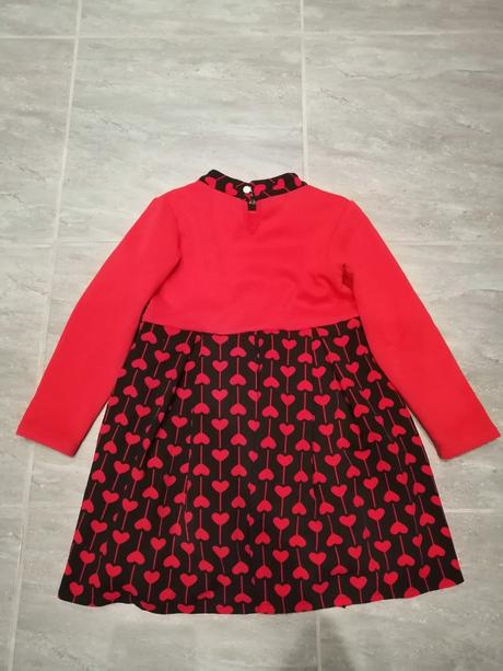 Sviatočné šaty s flís podš.,pružné, 122-128,6-7r., 122