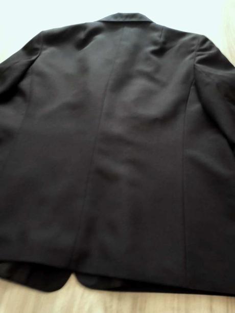 Čierne klasické sako, v. 46/xl max. 2xl, xxl