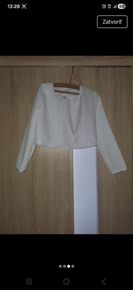 Šaty 1 sv prijimanie, 134