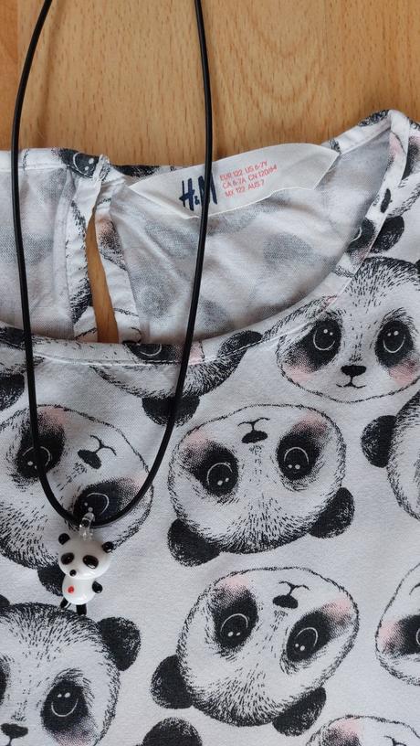 Pandové šaty, h&m,122