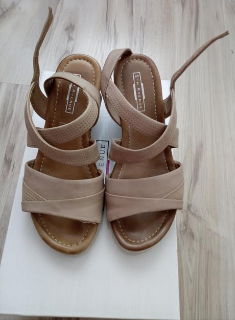 Sandalky na platforme, deichmann,36
