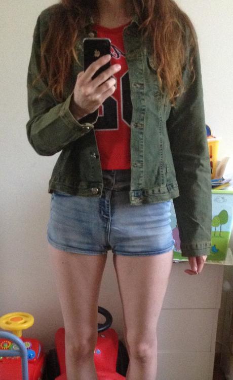 Riflova bundicka z lahkej rifloviny, s