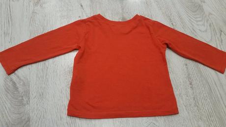 Pestré tričko s dlhým rukávom , 74