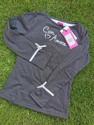 Dievčenské tričko lofff organic cotton, 134 / 140