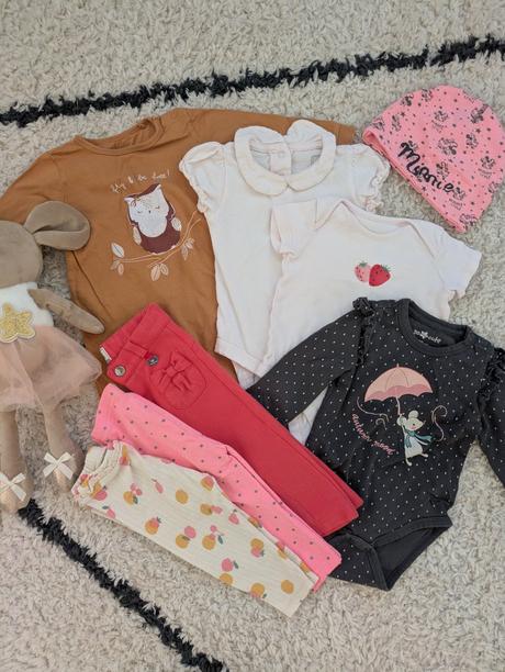 Balík oblečenia veľkosť 80, 68–80