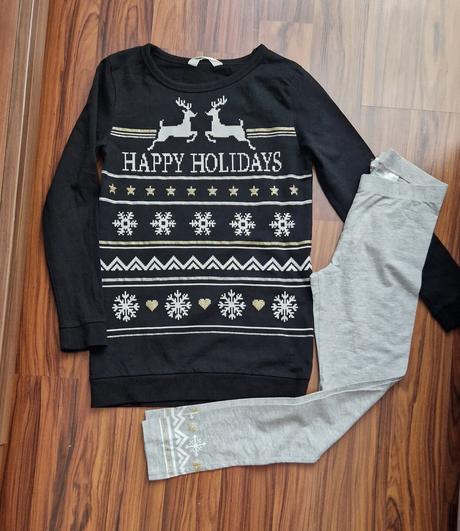 Súprava s vianočným motívom, h&m,146