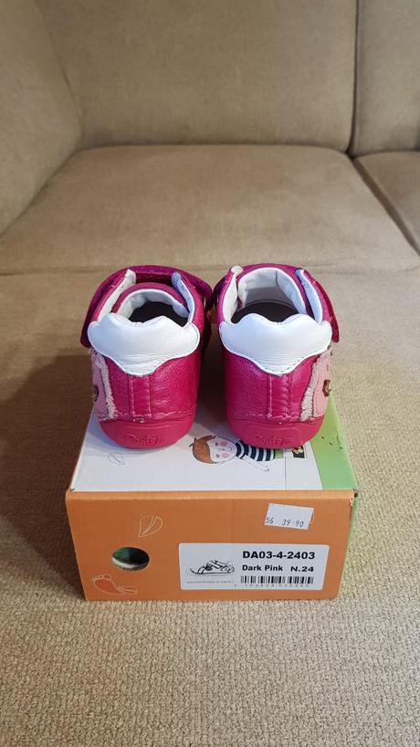 Dievčenské prechodné topánky ponte 24, 24