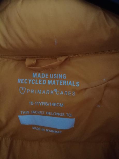 Bundička žltá, paperova veľ. 140, primark,140