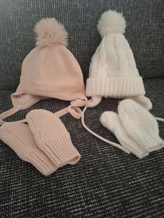 Zimné čiapočky h&m, 74-80, h&m,74