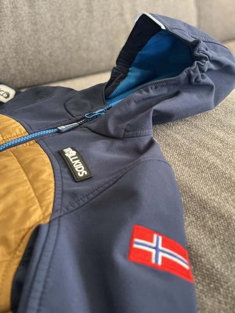 Trollkids softshellová detská bunda lysefjord 110, trollkids,110