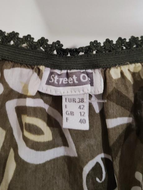 Letné olivové šaty, street one,m