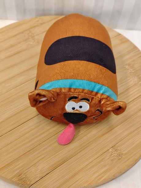 Retro zberateľský plyšový scooby-doo valček tsum,