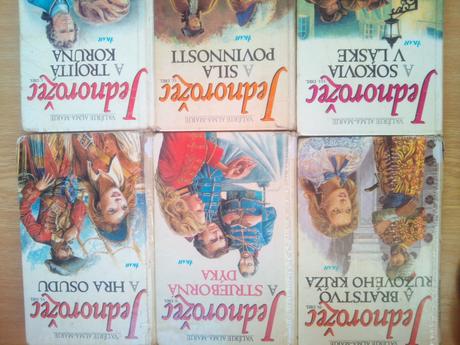 6x kompletná séria kníh jednorožec ô,