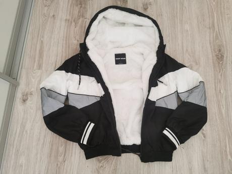 Štýlová bunda s kožušinkou zn tally weijl, vel. s, tally weijl,s