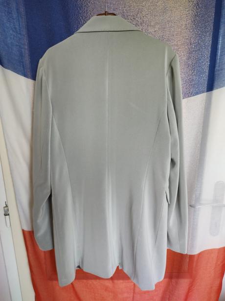 Silver sako-kabát oversize, 