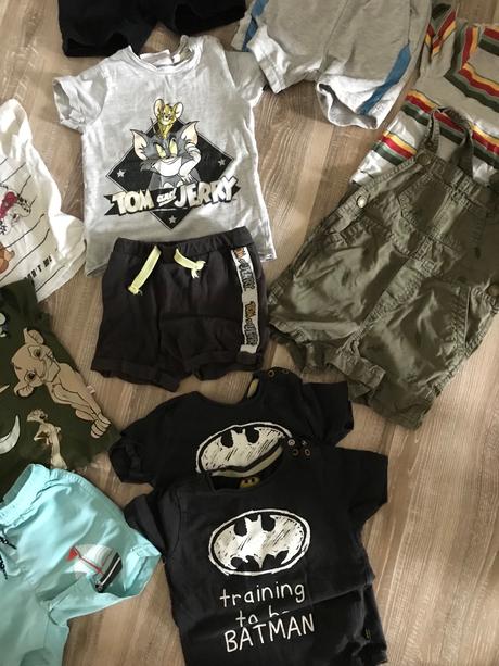 Balík letného oblečenia pre chlapčeka 86/98, 86–98