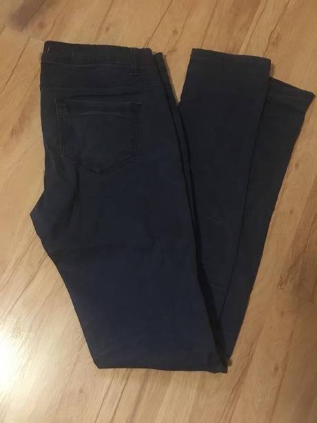 Tmavo modré nohavice, tally weijl,164