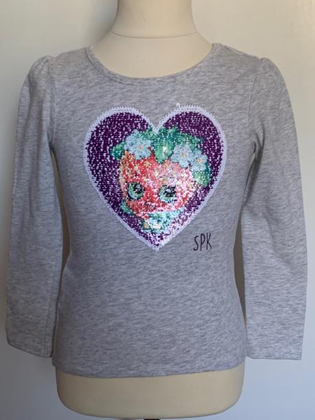 Shopkins tričko s meniteľnými obrázkami, 110