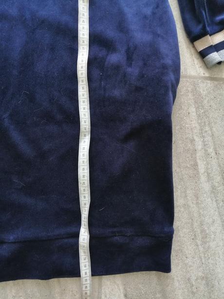 Zamatové šaty rue paris, v38-40, pružné, bavlna, l