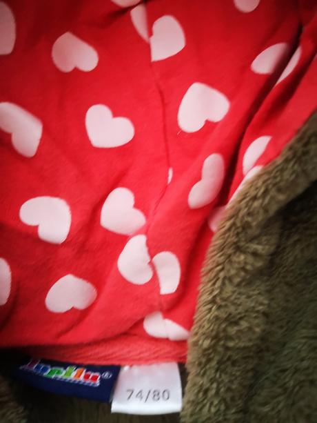 Flisova mikina, lupilu,74