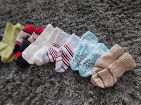 Ponožky 0-3 m., 17