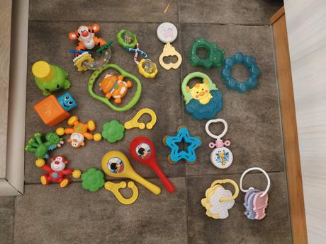 Hrkalky, hryzatka, hračky pre najmenších, 