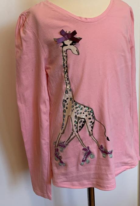 Gap dievčenské ružové tričko, gap,152