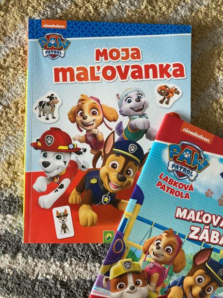 Omaľovánky paw patrol, 