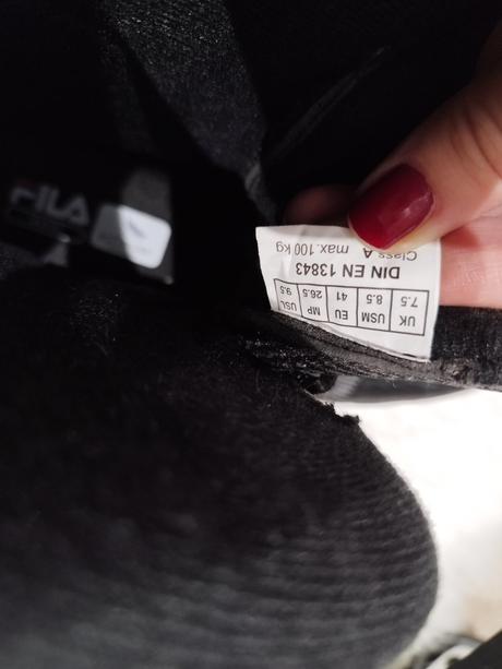 Kolieskové korcule, fila,41