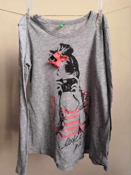 Tričko s potlačou, benetton,116