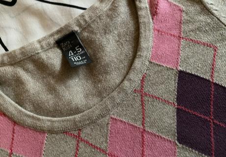 Bavlnený pulóvrik - svetrík zara v. 110, zara,110
