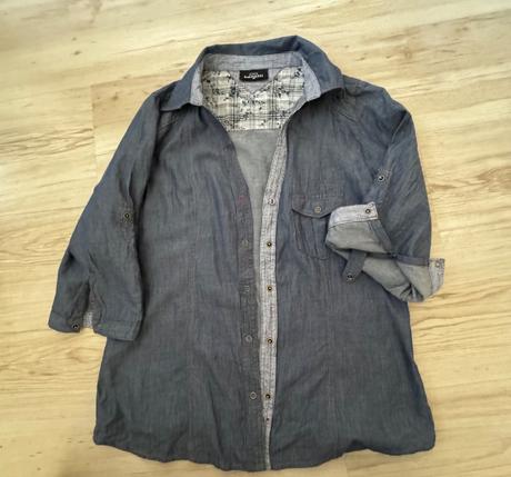 Dámska tenka riflová košeľa, 40