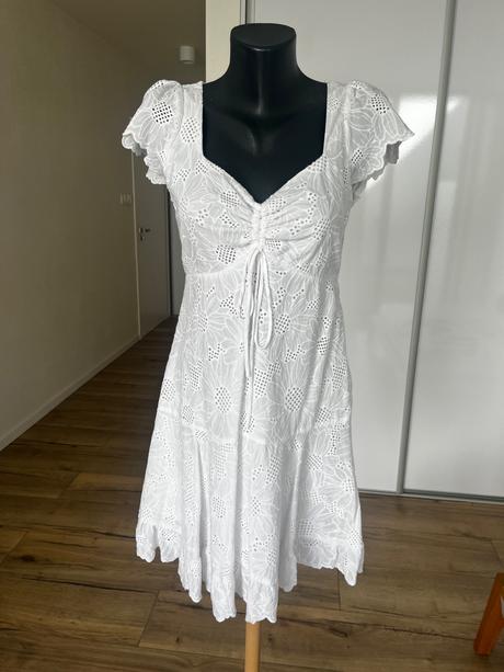 Vysivane madeirove šaty, reserved,36