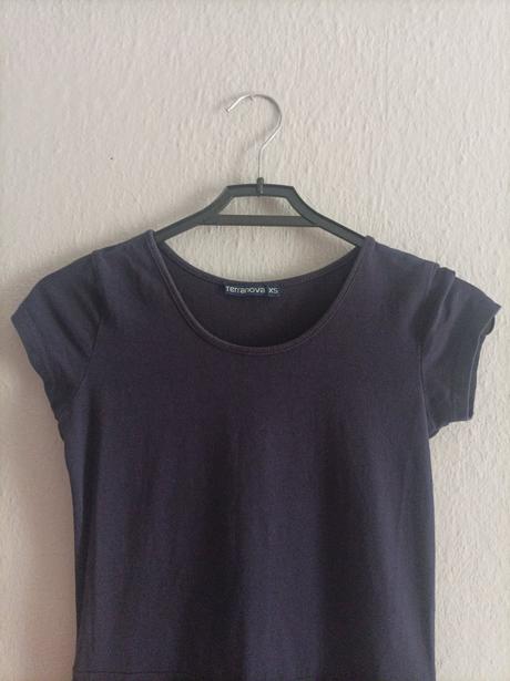 Tmavomodré šaty, terranova,xs