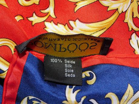 Pompoos kvalitná luxusna hodvabna elegantná šatka, xl