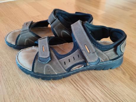 Kožené sandále č.44, 44