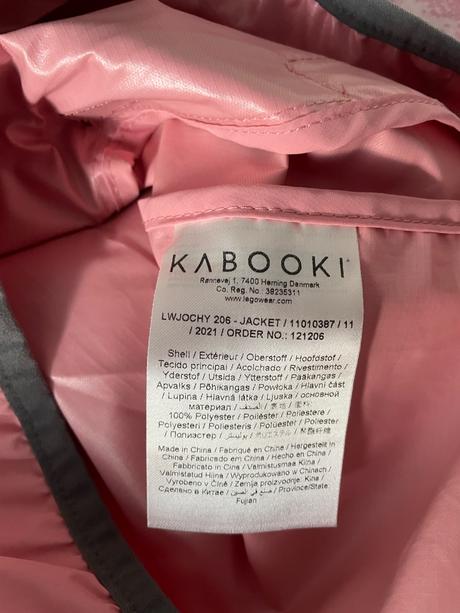 Prechodná bunda, lego,128