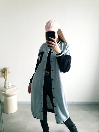 Dlhá mikinová bundička  m/l, m