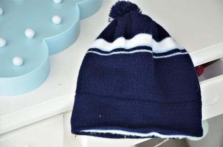 Hrubá pletená čiapka-74/80, 74