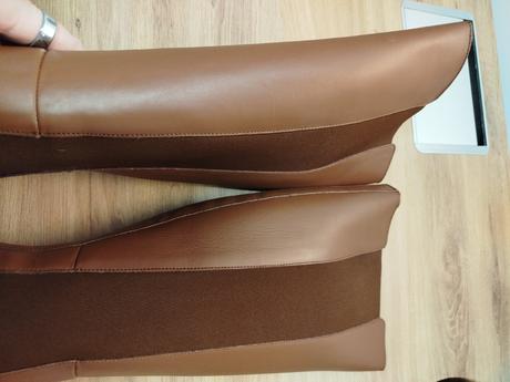 Barefoot vysoké čižmy harper brown leather, 43