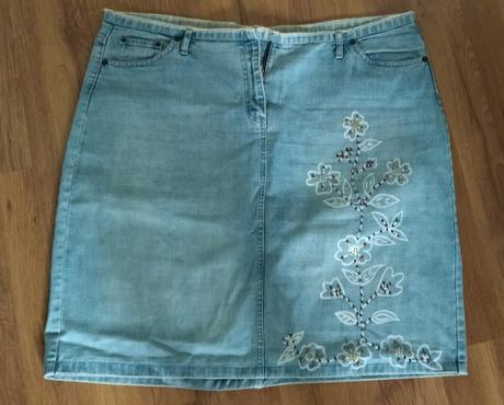 Riflová sukňa south, south,4xl