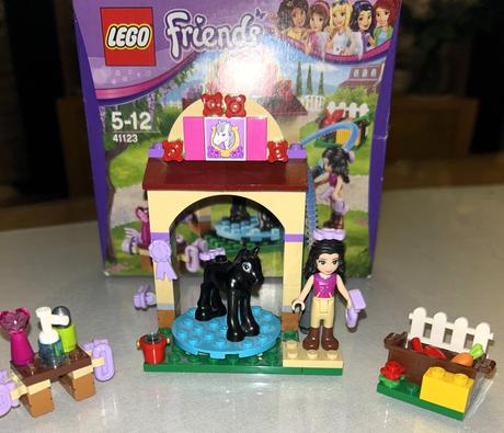Lego friends - kúpeľ pre žriebätko - komplet, 