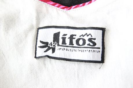 Šedo ružový kroj, lifos 42, xl