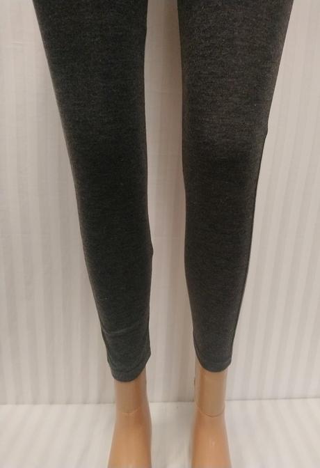 Dámske elastické sivé 3/4 legíny, italy, xs, xs
