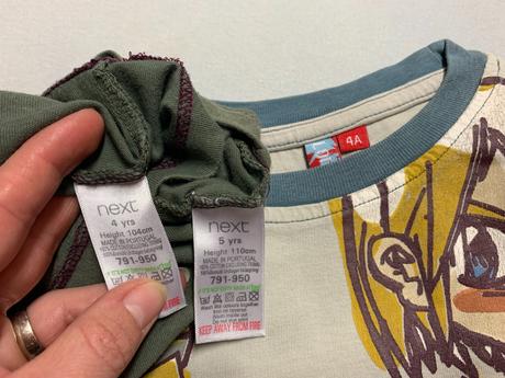 Tričká 104/110, next,104